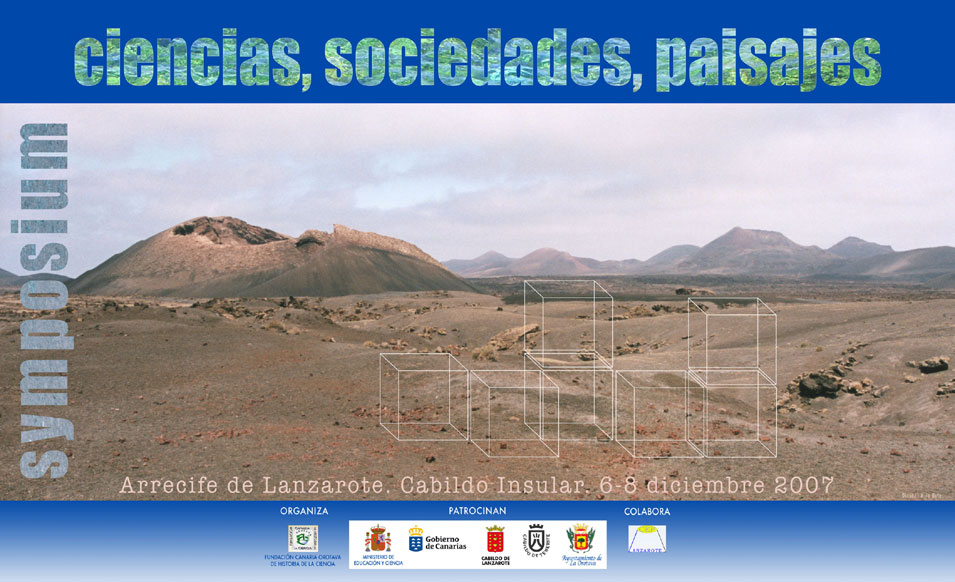 Cartel Simposium Ciencias, Sociedades, Paisajes