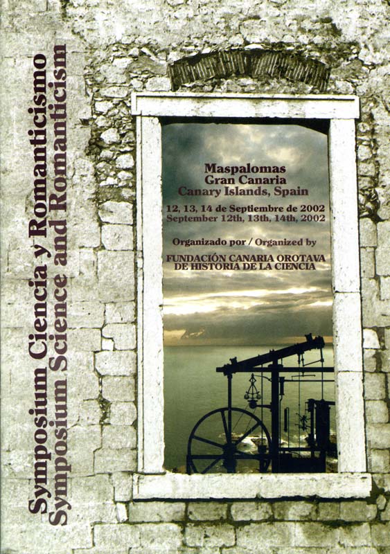 Cartel del Simposium Ciencia y Romanticismo