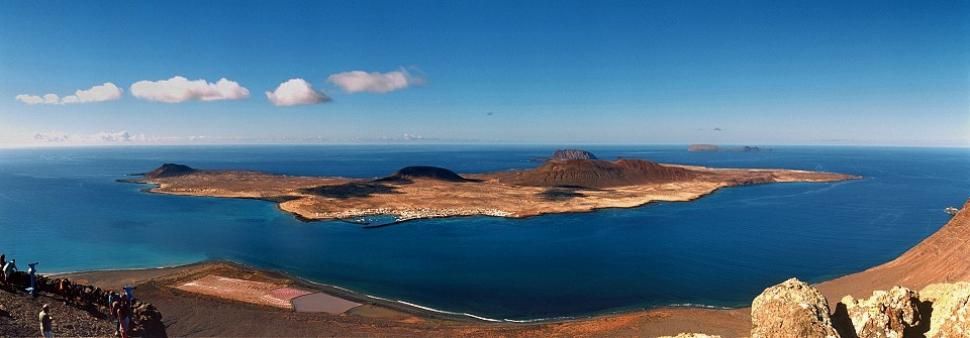 La Graciosa desde el mirador