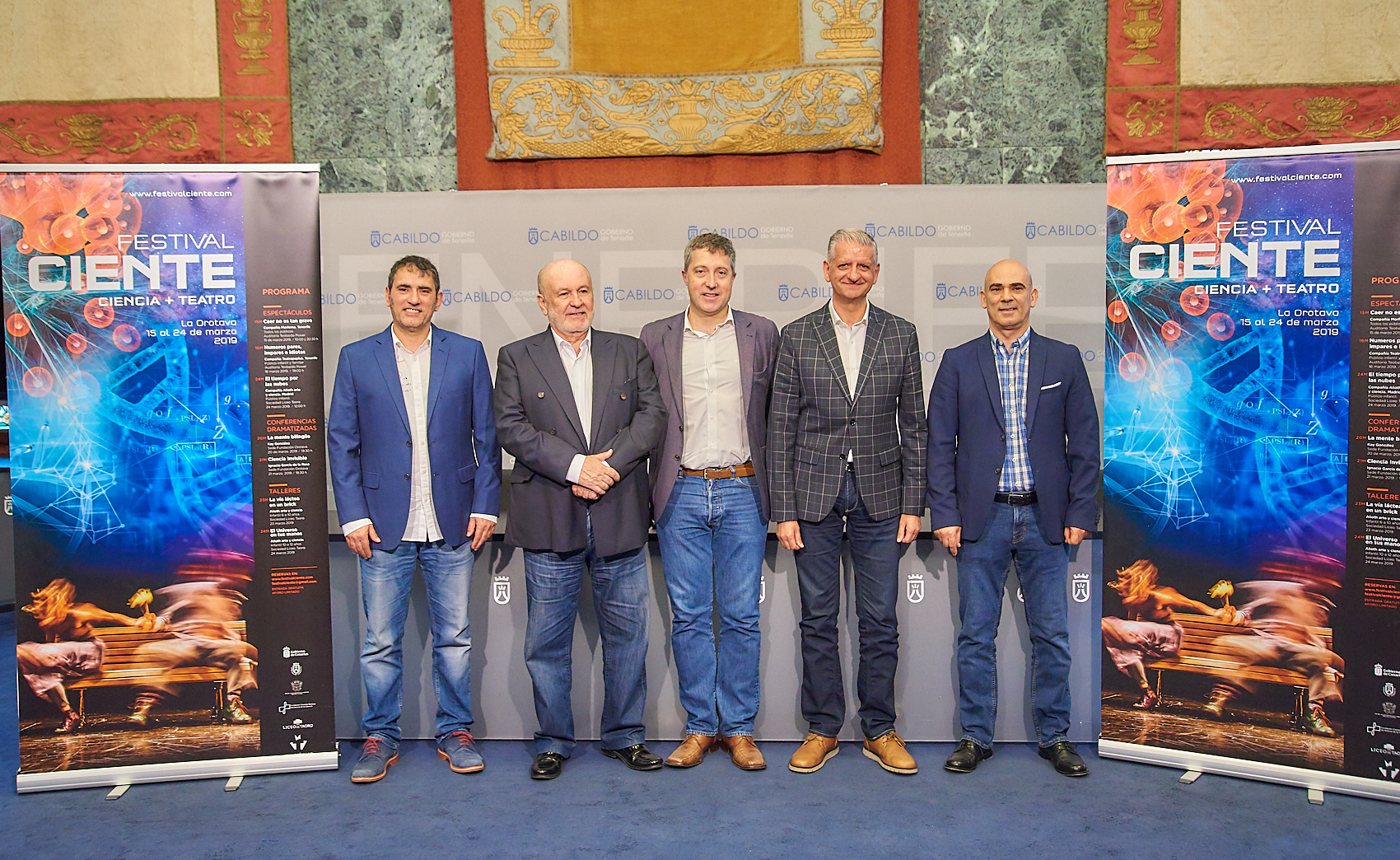 Foto Presentación Festival Ciente 2019