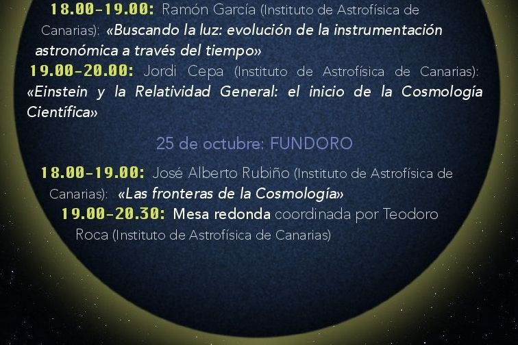 Imagen de la 3ªsesión de las Jornadas de cosmologías - 2