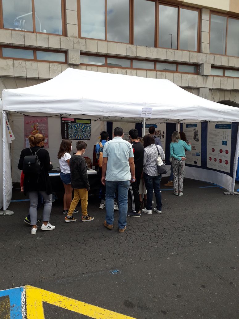 Caseta Feria de la Ciencia La Orotava 1