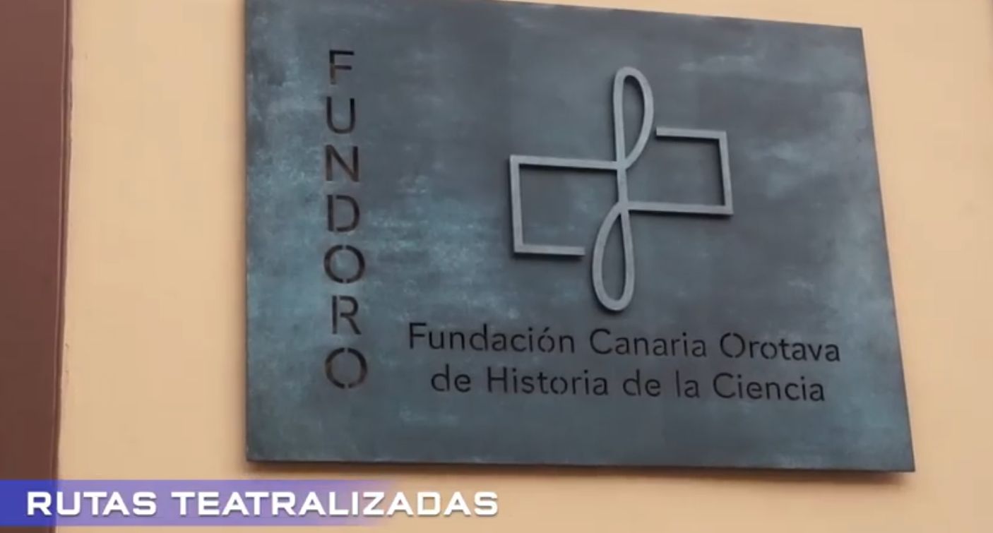 Placa con Rutas teatralizadas