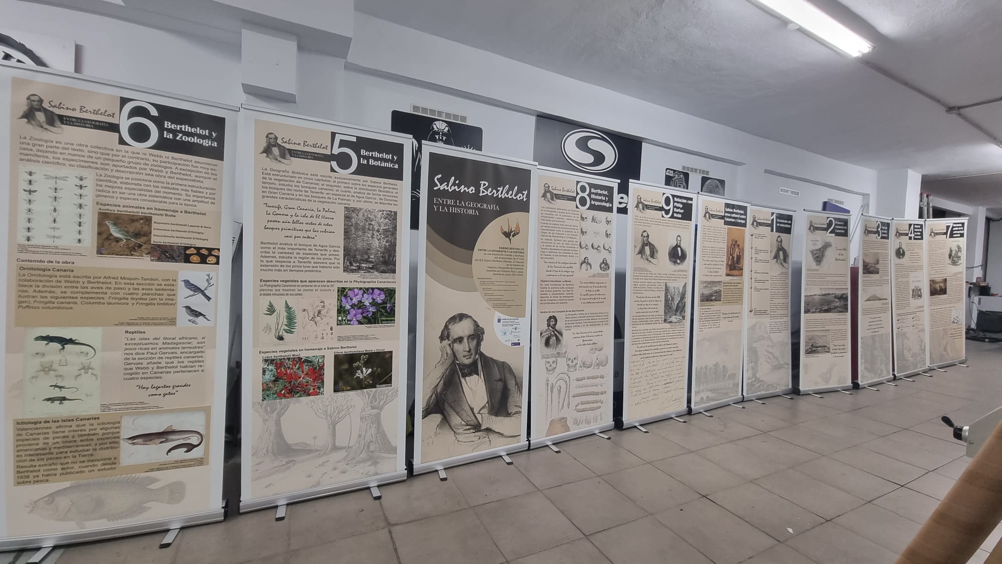 Exposición Sabino Berthelot Ravelo alargada