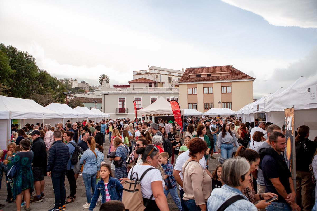 Público asistente a la Feria Ciencia Orotava 2022