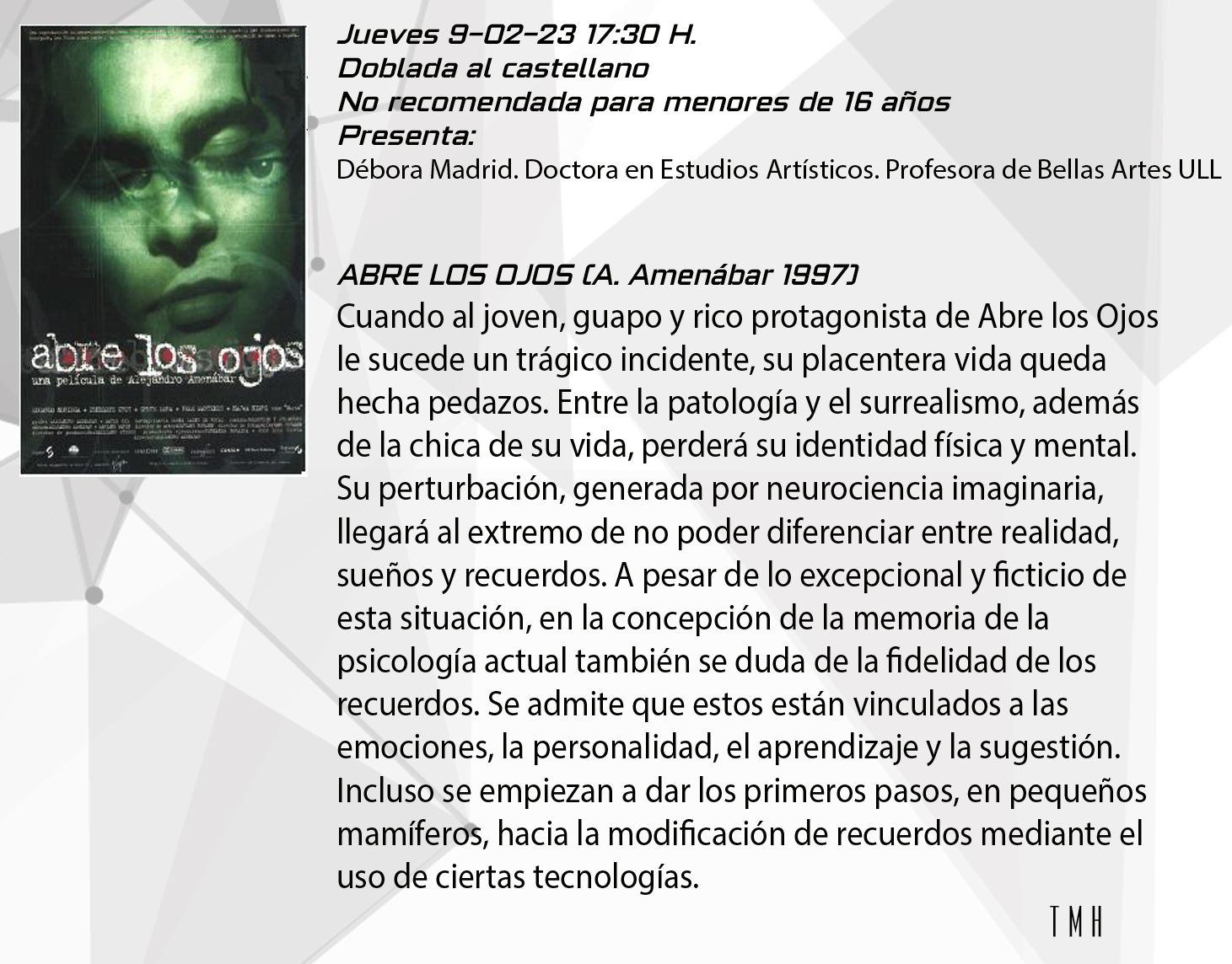 Imagen abrelos ojos - Cine Forum