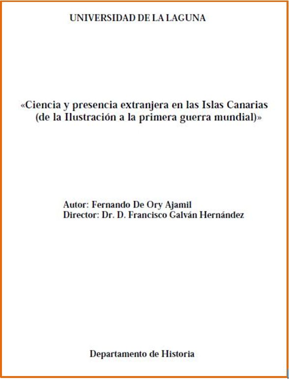 Portada tesis Fernando de Ory Ajamil