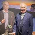Visita de don Francisco Sánchez, fundador del Instituto de Astrofísica de Canarias (IAC),