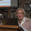 Video de la conferencia "El Informe de Agustín de Betancourt de 1820 sobre el estado de las vías de comunicación en Rusia"